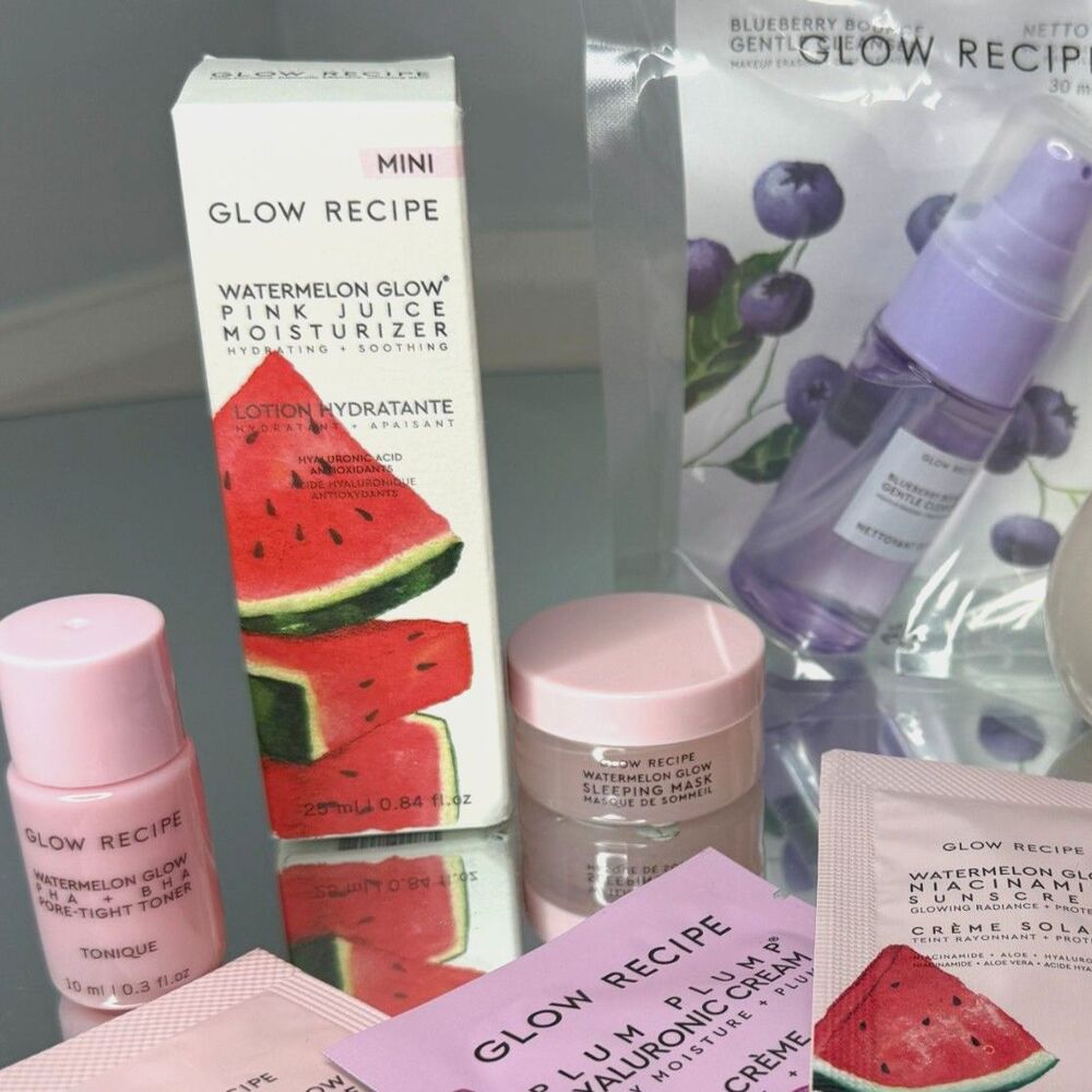 glow recipe bundle new 10pc | dew drops watermelon blueberry plum cloudberry - Picture 2 of 5